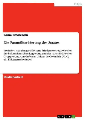 Produktbild von Die Paramilitarisierung des Staates
