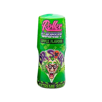 Produktbild von Dr. Sour Roller Candy Apple Flavour Extreme Sour 40g MHD: 05.07.2025