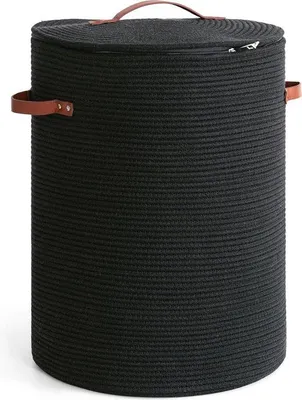 Produktbild von Wasserfeste, verschleißfeste Wäschekorb mit 2 Fächern, ideal zum Sortieren