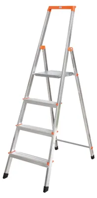 Produktbild von Krause Solidy - Stufenleiter - 4 Stufen - Arbeitshöhe: