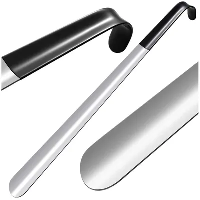Zdjęcie produktu dla Łyżka do butów 42 cm, stal nierdzewna, solidna i długa, do butów
