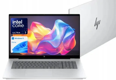 Zdjęcie produktu dla HP OmniBook X 17T-DD00-D4SD9 Ultra 7 256V 17.3"FHD Touch 16GB SSD512 BT BLKB Win11 Glaciar Silver (REPACK) 2Y