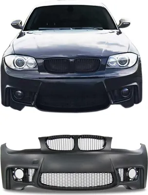 Produktbild von JOM Frontstoßstange für BMW E81/E82/E87/E88 2004-2013 mit Kühlergrill Schwarz