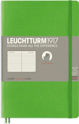Produktbild von LEUCHTTURM1917 Notizbuch Soft-Notizbuch B6 liniert
