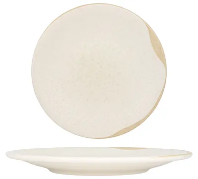 Imagen del producto de Plato para servir de Kütahya Porselen, diseño "Sand Wind", porcelana, 30 cm