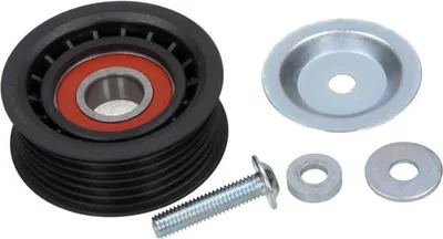 Produktbild von MAXGEAR 54-0916 Umlenkrolle Keilrippenriemen 62mm passend für MERCEDES-BENZ C-Klasse Limousine (W204) E-Klasse Limousine (W211) C-Klasse T-modell