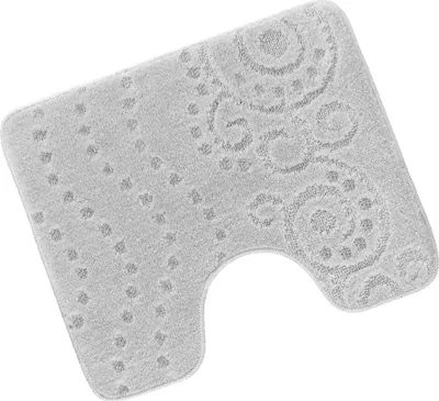 Produktbild von WC-Matte 60x50cm Ornament grau