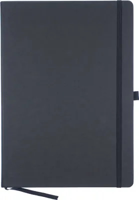 Produktbild von kangaro Notizbuch 96 Blatt DIN A4 kariert schwarz