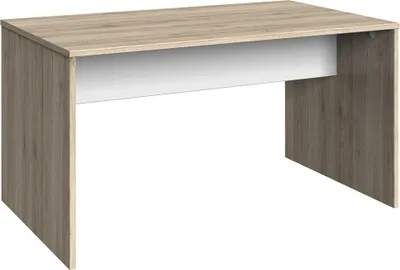 Produktbild von Schreibtisch in Eiche mit weiß CANTON-43