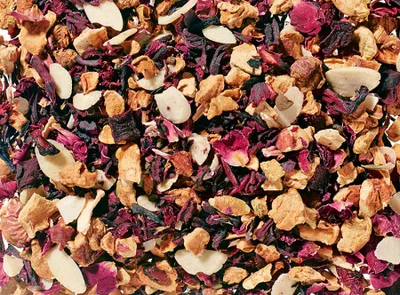 Produktbild von 1 kg  Früchteteemischung Kirsche/Granatapfel aromatisiert