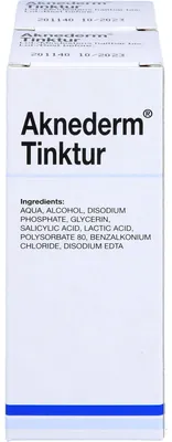 Produktbild von Aknederm Tinktur gegen Hautunreinheiten, 100 ml Lösung