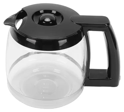 Glaskanne für Kaffeemaschine, 2,1 l, hitzebeständig, breite Öffnung