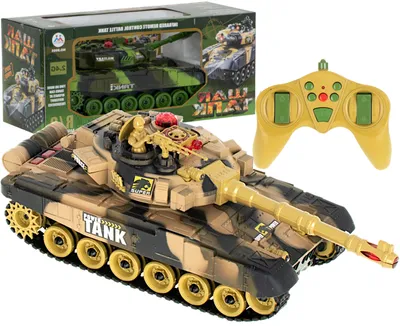 Produktbild von RC vojnový tank 9993 2,4 GHz púštny tank