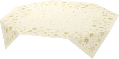 Produktbild von Duni Dunisilk Mitteldecke 84 x 84cm Stargazing Cream 20 Stück