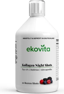 Produktbild von Collagen Night Plus+ (1500 DA) Shots - 500ml