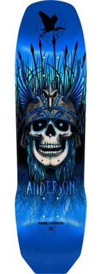 Zdjęcie produktu dla Deska do skateboardu POWELL PERALTA – 8,45 x 31,8 – Heron Blue Foil