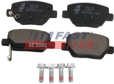 Produktbild von FAST Bremsbeläge Satz Hinten Bremsklötze für FIAT TIPO Kombi (356) FT29553