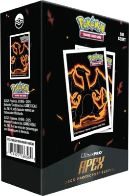 Produktbild von Ultra Pro Neon Kanto Glurak APEX Deck Protector® Sleeves 105ct