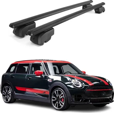 Obrázok produktu pre Priečne strešné nosiče pre Mini Clubman F54 kombi 2015–2023, hliníkové, s certifikátom ABE