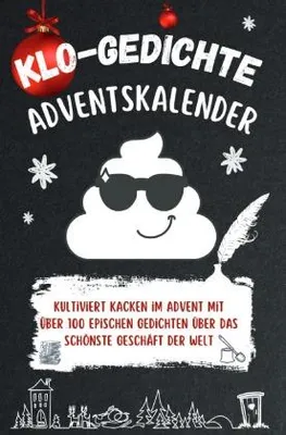 Produktbild von Buch: Eine Sammlung von Klo-Gedichten als Adventskalender im Taschenbuchformat