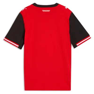 Produktbild von PUMA Austria 2026 Home Jersey, Kind, Unisex, Schwarz, Rot, Trikot, Einfarbig, Fußball