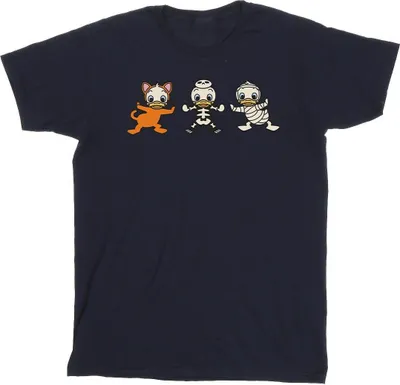 Produktbild von Disney - "Duck Tales Halloween" T-Shirt für Herren BI51183 (XXL) (Marineblau)
