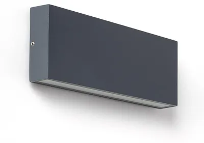 Produktbild von LED-Wandleuchte Aussen 20W Aluminium Doppelseitige Beleuchtung CCT Wählbar Brooky L Anthrazit