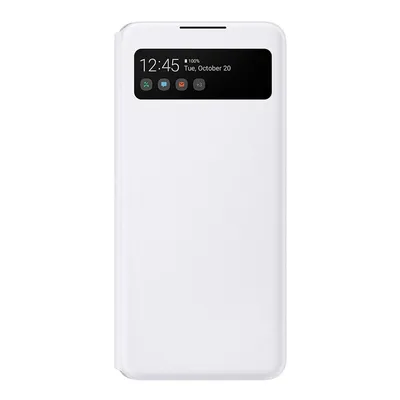 Produktbild von EF-EA426 S-View Wallet-Cover A42 weiß Handyhülle