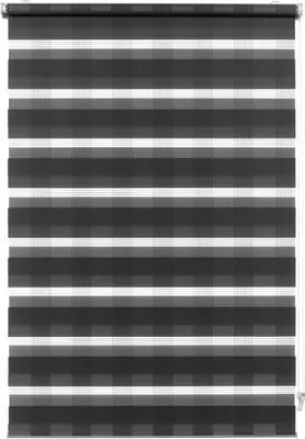 Zdjęcie produktu dla Gardinia EASYFIX Doppelrollo Karo anthrazit 75 x 150 cm