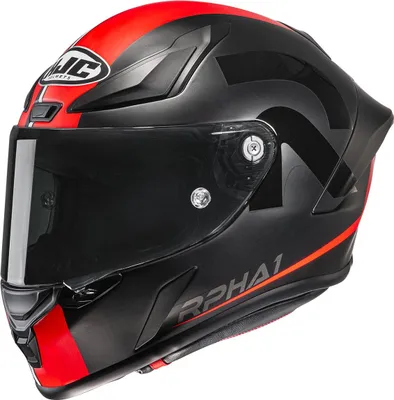 Produktbild von HJC RPHA1 SENIN Integralhelm matt schwarz-rot MC1SF XXL