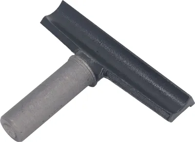Image de 6 Inch Lathe Tool Rest 1 Inch Post Cast Iron Alloy Steel Wood Turning Tool Rest for Woodworking