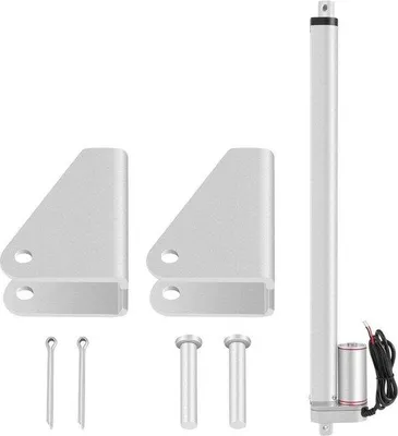 Immagine prodotto di Attuatore lineare a motore elettrico 12 V, 750 N, corsa massima 500 mm con controllo automatico - Per uso medico fai da te