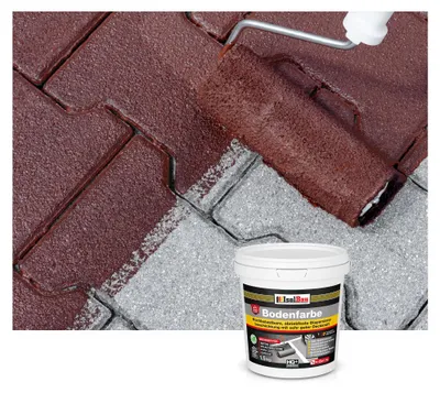 Produktbild von Isolbau Bodenfarbe Braun 1,5 kg Betonfarbe Bodenbeschichtung wasserfest