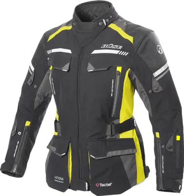 Produktbild von Büse Highland II Damen Jacke schwarz / gelb 36