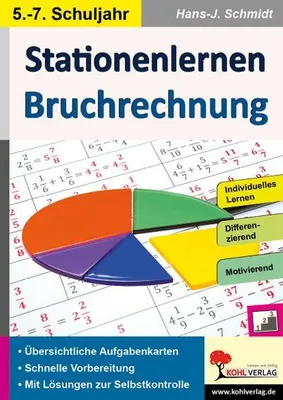 Immagine prodotto di Stationenlernen Bruchrechnung