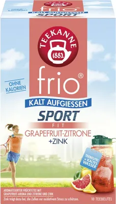 Obrázok produktu pre Čajová kanvica Tea frio 8048 Sport Fit Grapefruit Lemon 18ks