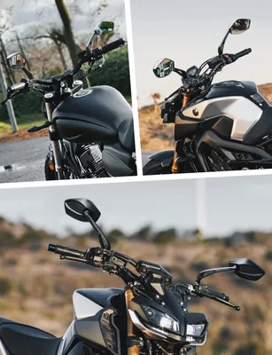 Produktbild von Famanu Motorradspiegel M8/M10 - 2 Stück Rückspiegel mit Halterung