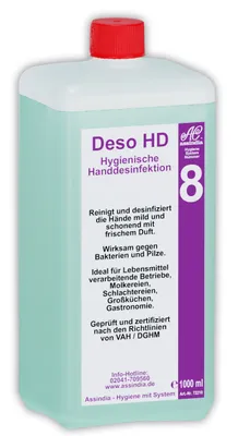 Produktbild von Deso HD desinfizierender Handreiniger 1000ml Flasche