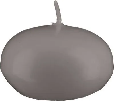 Produktbild von Schwimmkerzen Grau Ø 42 x 26 mm, 8 Stück