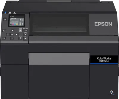 Obrázek produktu pro Epson ColorWorks D6500Ae, Tepelný přenos, 1200 x 1200 DPI, 85 mm/s, Barva, Kabel, Černá