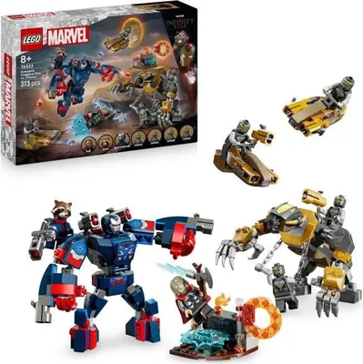 Produktbild von LEGO Marvel Avengers: Endgame Thor gegen Chitauri Bauset, 373 Teile, 8+ Jahre