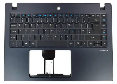 Immagine prodotto di Nuova custodia con tastiera per Acer Travelmate X314-51, X314-51-M, X3310 e X3410 (versione britannica)