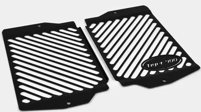 Obrázek produktu pro Kryt chladiče ZIEGER kompatibilní s logem Triumph Tiger 900 černý