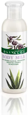 Produktbild von OLIVALOE 00146 - BODY MILK - Körpermilch 200ml, Naturkosmetik von Kreta