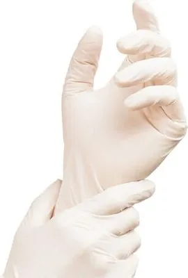 Produktbild von 500x Nitril Einweghandschuhe puderfrei extrem reißfest weiß Gr. M