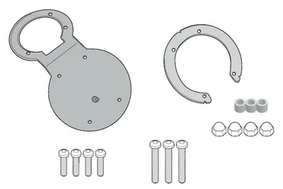 Zdjęcie produktu dla Kołnierz do sakw KAPPA TankLock do motocykla ROYAL ENFIELD Himalayan 450