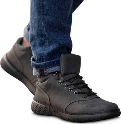 Produktbild von Herren Winterstiefel High Top Sportschuhe Freizeitschuhe Tirano Grau Gr.40