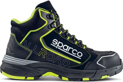 Produktbild von Sparco 07529NRGF Allroad Motegi S3S SR Sicherheitsschuh, Schwarz/Gelb, 43