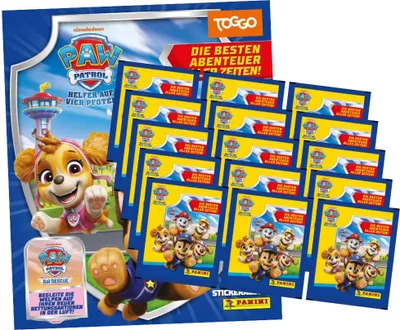 Produktbild von Paw Patrol Sticker Serie 11 - Die besten Abenteuer aller Zeiten Sammelsticker - 1 Album + 15 Tüten