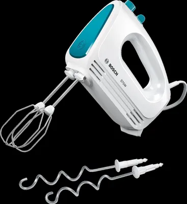Zdjęcie produktu dla Bosch MFQ2210D, Mikser ręczny, Niebieski, Biały, 375 W, 232 mm, 101 mm, 225 mm